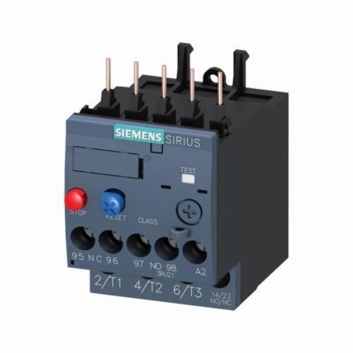 3RU21160KB0Siemens SIRIUS 3RU21161AB0 Thermal Overload Relay, 1NC-1NO Contact