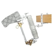 CHANCE® C730112PB 1-Phase Type C Loadbreak Cutout With Arc Chute Interrupter, 15 kV Operating, 100 A, 110 kV BIL Rating, 10 kA Interrupt