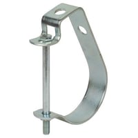 Superstrut® C711-1 Lay-In J-Pipe Hanger, 1 in Pipe, 3/8 in Rod, 400 lb Load, Steel, GoldGalv®