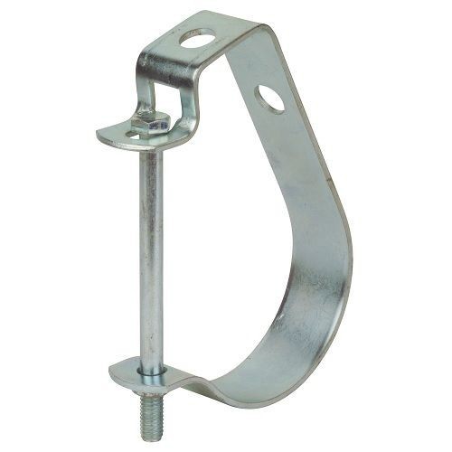 Superstrut® C711-1 Lay-In J-Pipe Hanger, 1 in Pipe, 3/8 in Rod, 400 lb Load, Steel, GoldGalv®