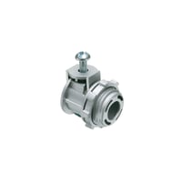 SG50Arlington Saddlegrip® SG50 Straight Cable Connector With 0.62 in End Stop, 1/2 in Trade, 1/2 in Knockout, 0.71 to 0.91 in Cable Openings, Die Cast Zinc