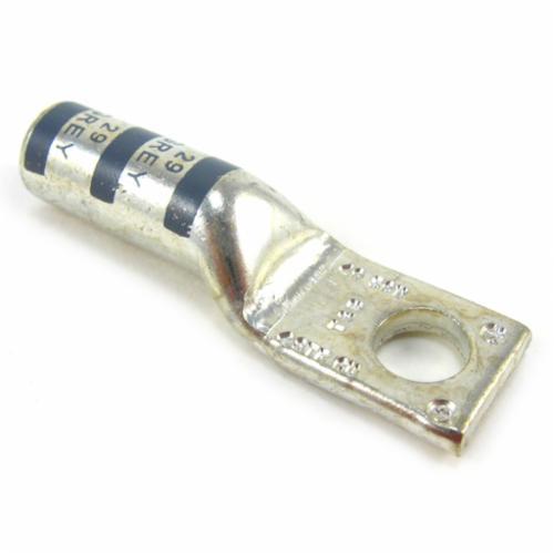 54906BEColor-Keyed® 54906BE 1-Hole Compression Lug, 4 AWG Copper Conductor, Die Code 29, 1/4 in Stud, Copper
