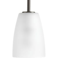 Progress Lighting® P500029-020 Leap Modern/Transitional Mini Pendant, (1) A19 Incandescent Lamp, 120 VAC, Antique Bronze/Painted Housing