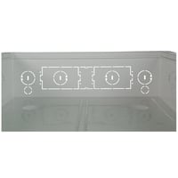 ENP3050NAOn-Q® ENP3050NA Media Enclosure With Trim Ring and Hinged Cover, 17.1 in W x 4.17 in D x 30.8 in H, ABS