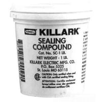 SC-8OZKillark® SC-8 OZ Sealing Compound, 8 oz Plastic Pail with Pry-Off Lid, Gray