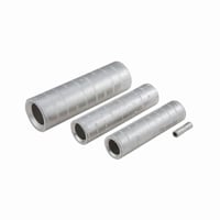 ASN-600ILSCO® ClearChoice® ASN-600 Type ASN Dual Rated Compression Sleeve, 600 kcmil Aluminum/Copper Conductor, Die Code: 473, 5.37 in L, Aluminum