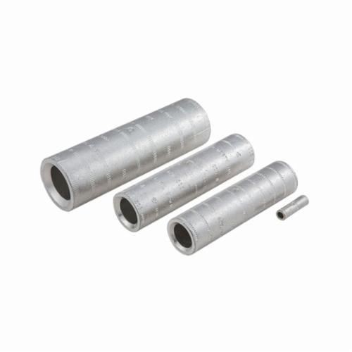 ASN-600ILSCO® ClearChoice® ASN-600 Type ASN Dual Rated Compression Sleeve, 600 kcmil Aluminum/Copper Conductor, Die Code: 473, 5.37 in L, Aluminum