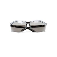 3M™ BX™ 078371-62053 Safety Glasses, Half Frame Black/Silver Frame, Anti-Fog/Anti-Scratch Gray Lens