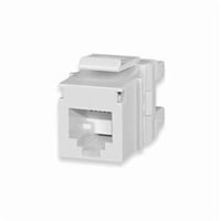 KJ126MT-C3U-WHSignamax KJ126MT-C3U-WH MT Series Voice Grade Keystone Jack, Cat 3 Module, Flush Mount, 6 Ports, Thermoplastic, White