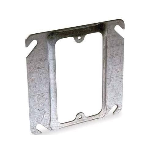 RACO 772 Square Cover, 4 in, 1 Device, 1/2 in Raised, Mud Ring