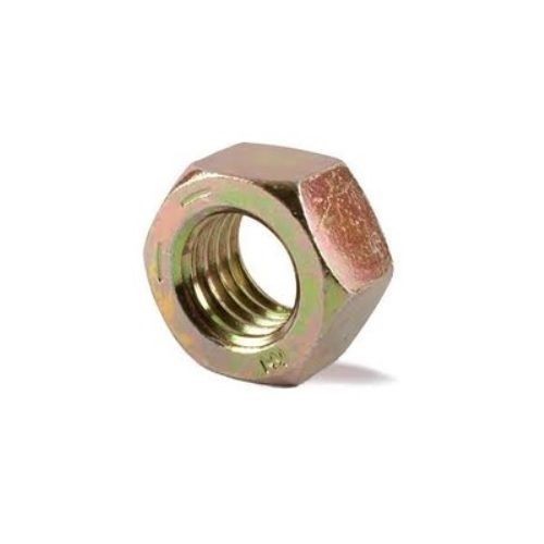 37CNFH8/ZYEBN 37CNFH8/ZY 3/8-16 HEX FINISH NUT GR 8 ZINC/YELLOW