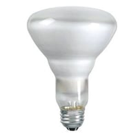 Shat-R-Shield® Philips® 01222 Shatter-Resistant Incandescent Lamp, 65 W, E26 Medium Incandescent Lamp, BR30 Shape, 605 Lumens