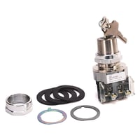 800T-H3113AAllen-Bradley 800T-H3113A 30.5mm Type 4/13 2 Pos. Cylinder Lock Sel. Switch, Maint., Lock-Left, Std. Key, D992 Key, 1 NO-1 NC