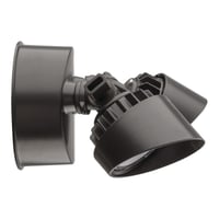 OLF 2RH 40K 120 MO DDB M6Lithonia Lighting® OLF 2RH 40K 120 MO DDB M6 Power Pack 2-Head Floodlight, LED Lamp, 25 W Fixture, 120 V, Die Cast Aluminum Housing