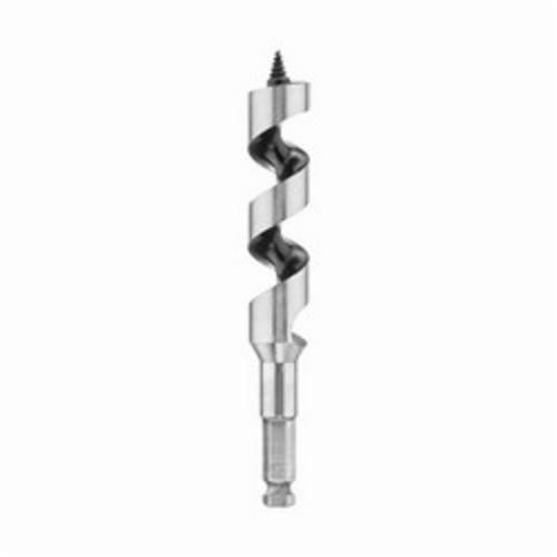 DW1670DeWALT® DW1673 Short Auger Bit, 1-1/8 in Dia x 6 in L, 4 in Extra Deep Flute, 7/16 in Shank