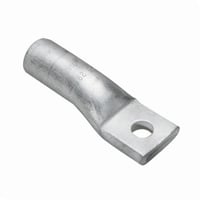 YA6CA3BURNDY® HYLUG™ YA31A1 YA-A 1-Hole Dual Rated Uninsulated Compression Lug, 350 kcmil Aluminum/Copper Conductor, Die Code: 299, 1/2 in Stud, Electro Plated Tin Aluminum