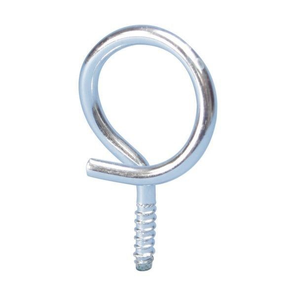 4BRT32WSnVent CADDY 4BRT32WS Threaded Bridle Ring , 1/4 in Dia Cable, Steel, Electro Galvanized