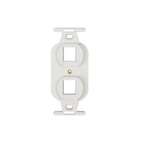 AX104121Belden® AX104121 106-Style Key Connect Adapter, Flush Mount, 2 Ports