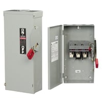 GE Spec-Setter™ TH Fusible Heavy Duty Safety Switch, 600 VAC, 400 A, 3 Poles