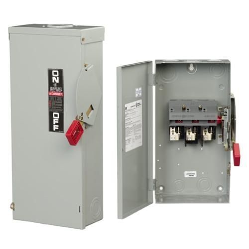 GE Spec-Setter™ TH Fusible Heavy Duty Safety Switch, 600 VAC, 400 A, 3 Poles