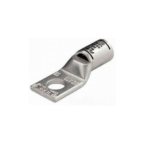 ILSCO® SureCrimp® CSWS-2/0-14 CSWS 1-Hole Lug Compression Connector Sight Hole With Sight Hole, 4 to 2/0 AWG Flex Copper Conductor, Die Code: ILD-45, 1/4 in Stud, Tin Plated Copper