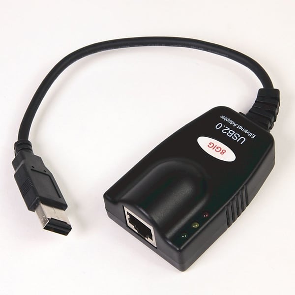 Allen-Bradley 9300-USBEL USB to Ethernet Adaptor, 8 GB Memory - Driver Disk Ethernet Cable - Crossover Cable