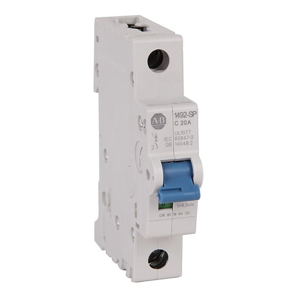 1492-SPM1D130Allen-Bradley 1492-SPM1D130 Bulletin 1492-SPM Supplemental Circuit Breaker, 1-Pole, Trip Curve D, 13A, No Neutral