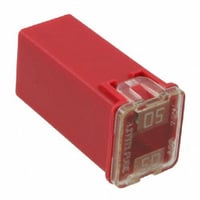 Littelfuse® JCASE® Slo-Blo® JCAS050.X 3AB Fast Acting Automotive Fuse, 50 A, 32 VAC/VDC, 1 kA Interrupt, Cartridge Body
