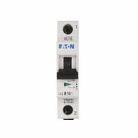 FAZ-D5/1-SPEATON FAZ-C40/1-NA-SP Current Limiting Supplementary Protector, 277 V, 40 A, 10 kA Interrupt, 1 Poles, 5-10X/Shunt/Thermal Magnetic Trip