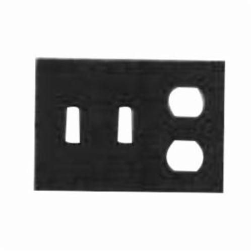 97543Mulberry 97543 Standard Combination Wallplate, 3 Gangs, 4-1/2 in H x 6-3/8 in W, 430 Stainless Steel