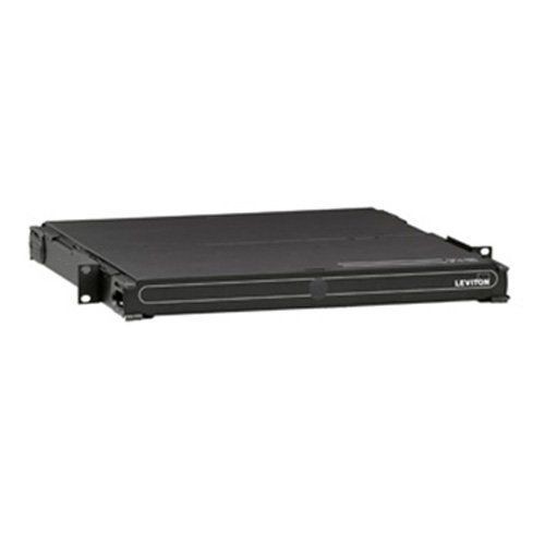 Leviton® OPT-X® 5R1UM-F03 1000i SDX 1-RU Empty Distribution and Splice Enclosure, Steel/Santoprene