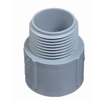 Carlon® E943M Non-Metallic Terminal Adapter, 3-1/2 in, Male x Socket Thread, PVC