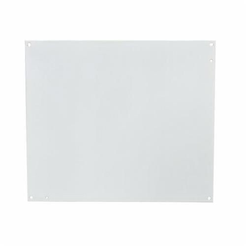 A-1010SBPMilbank® A-1010SBP Small Square Back Panel, 10 in L x 10 in W x 4 in H, Steel, White