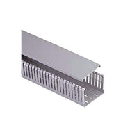 Panduit® Panduct® MC25X62IG2 Type MC Metric Wiring Duct, 0.19 in Narrow Slot Slot, 0.97 in W x 2.35 in D, PVC