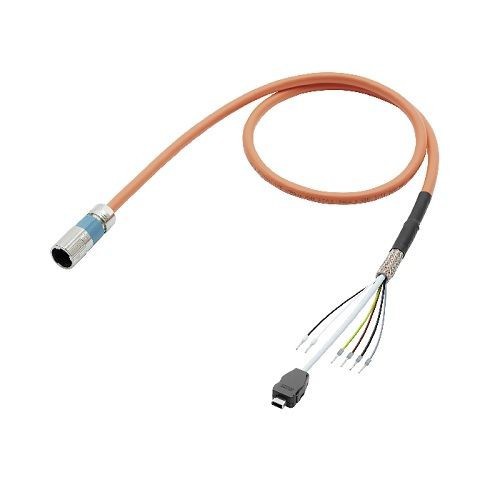 Siemens MOTION-CONNECT® 500 6FX50028QN081AF0 Pre-Fabricated Signal Cable With End Sleeve Data Cable, 30 VAC, (10) 0.75 sq-mm, 0.5 sq-mm, 0.2 sq-mm, 5 m L