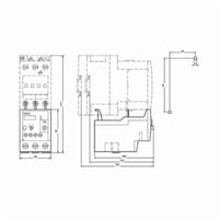 3RU1136-4FB0Siemens SIRIUS 3RU1136-4FB0 Thermal Overload Relay, 1NC-1NO Contact