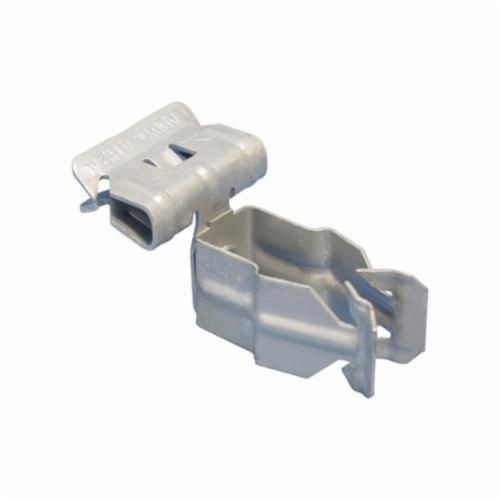 8P58SMnVent ERICO 8P24SM Conduit/Pipe to Flange Clip, 1/2 in Conduit, 15 lb Load, 0.709 to 0.866 in OD, Spring Steel