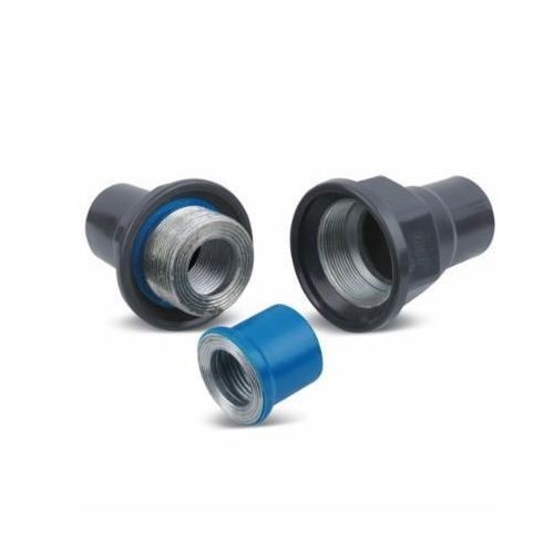 Ocal® OCAL-BLUE® UNF605-G 3-Piece Dust-Ignition Proof Female Explosionproof Conduit Union, 2 in, Steel, Electro-Galvanized/PVC Coated