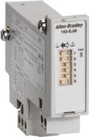 Allen-Bradley 193-EJM E1 Plus Jam Protection Module, Adjustable Trip Level and Trip Delay Settings, 24-240V DC or 24-240VAC Control Power, Remote ResetInput, Mounts to 193 Model EE And 592 Model EE, Side Mounting