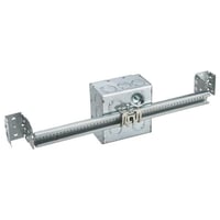 TSGLDR2nVent CADDY TSGLDR2 Glider Screwless Electrical Box Attachment Clip, For Use With Electrical Boxes and Screw Gun Bracket, Spring Steel