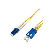 Quiktron, Fiber Patch Cord, 9/125 µm, Single Mode, Duplex, LC, SC, 5 m, TAA Compliant