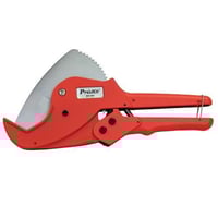 SR-368Eclipse Tools SR-368 Ratcheted PVC Pipe Cutter, 2 in, 12 in L, High Carbon Steel Blade, Aluminum Alloy Steel Handle