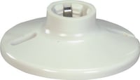 EATON Eaton Wiring Devices Arrow Hart™ S1174W-SP-L Ceiling Receptacle Lampholder With Keyless Switch, 660 W Lamp, 250 VAC, Medium