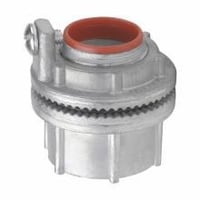 STG 7EATON Crouse-Hinds Myers™ STG 7 Vibration Proof Grounded Hub, 2-1/2 in, Zinc, Natural