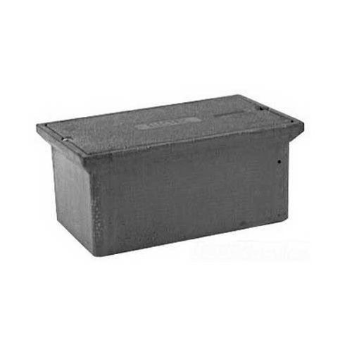 QUAZITE® PG2436BA24 Long Open Bottom PG Style Straight Wall Tier-22 Underground Enclosure Box, 36 in L x 24 in W x 24 in H, Polymer Concrete