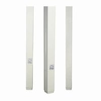 25DTC-4-DGWiremold® Tele-Power® 25DTC-4-DG 2-Compartment Blank Steel Pole, 2 Outlets, 10 ft 5 in L x 5-1/4 in W, Steel