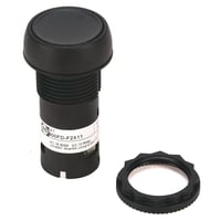 800FD-F4X11Allen-Bradley, 800FD-F4X11, 800F Push Button -  Plastic Monolithic, Flush, Red, No Legend
