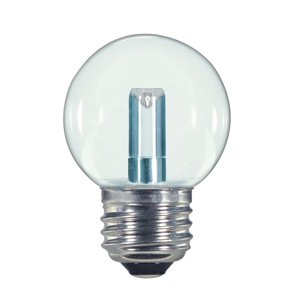 S9158SATCO® S9158 Globe LED Specialty Lamp, 1.4 W, 15 W Incandescent Equivalent, E26 Medium Lamp Base, G30 Globe Shape, 120 VAC