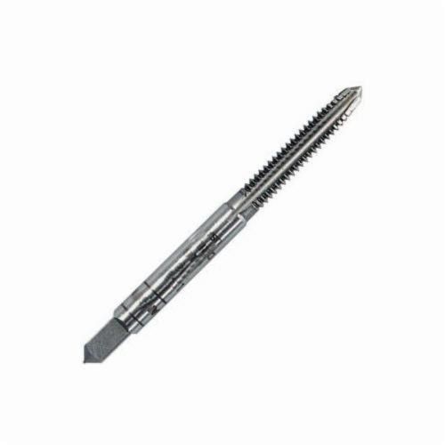 Irwin® Hanson® 1031 Straight Flute Tap, Right Hand Cutting, #10-32 Thread, Tapered Chamfer, 4 Flutes, High Carbon Steel