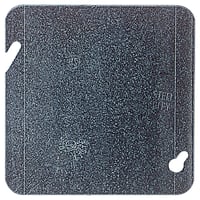Data-Spec SheetSteel City® 72-C-1 Outlet Box Cover, 4-11/16 in L x 4-11/16 in W, Blank/Flat Cover, Steel